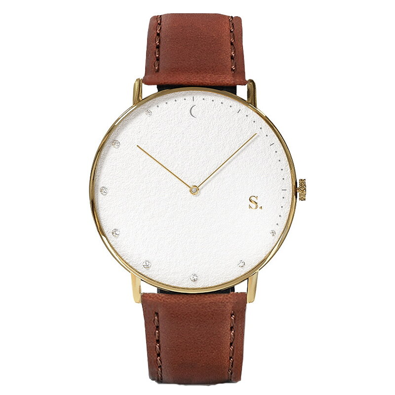 Sandell Bright Day Brown Leather Horlogewatch.nl