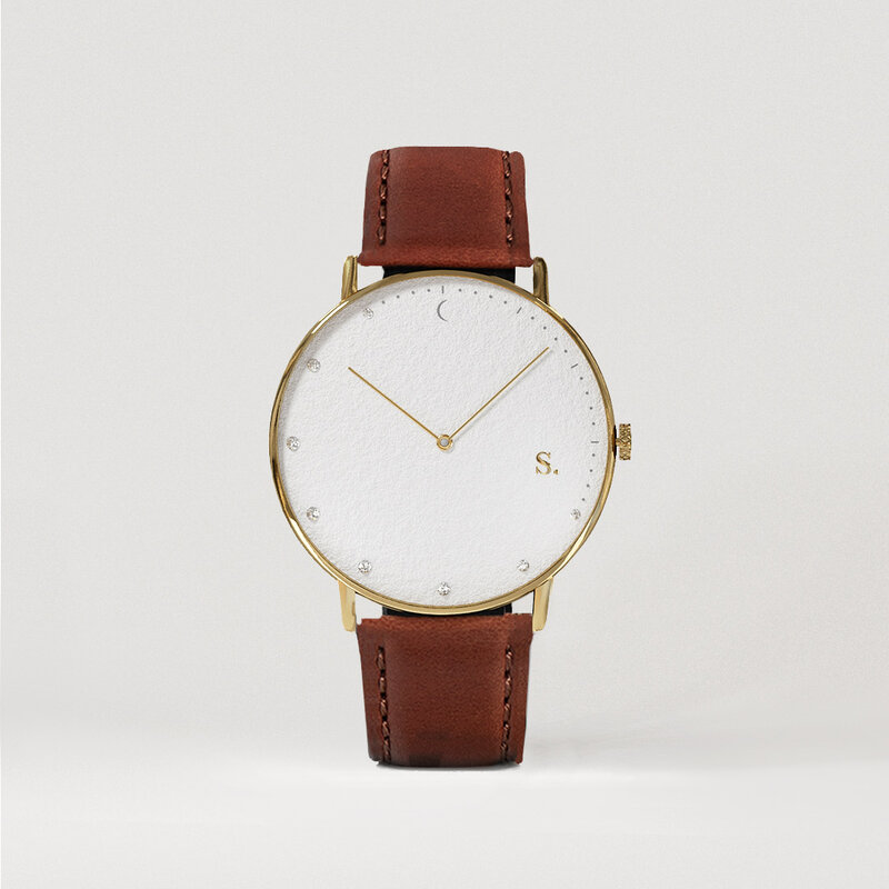 Sandell Bright Day Brown Leather Horlogewatch.nl