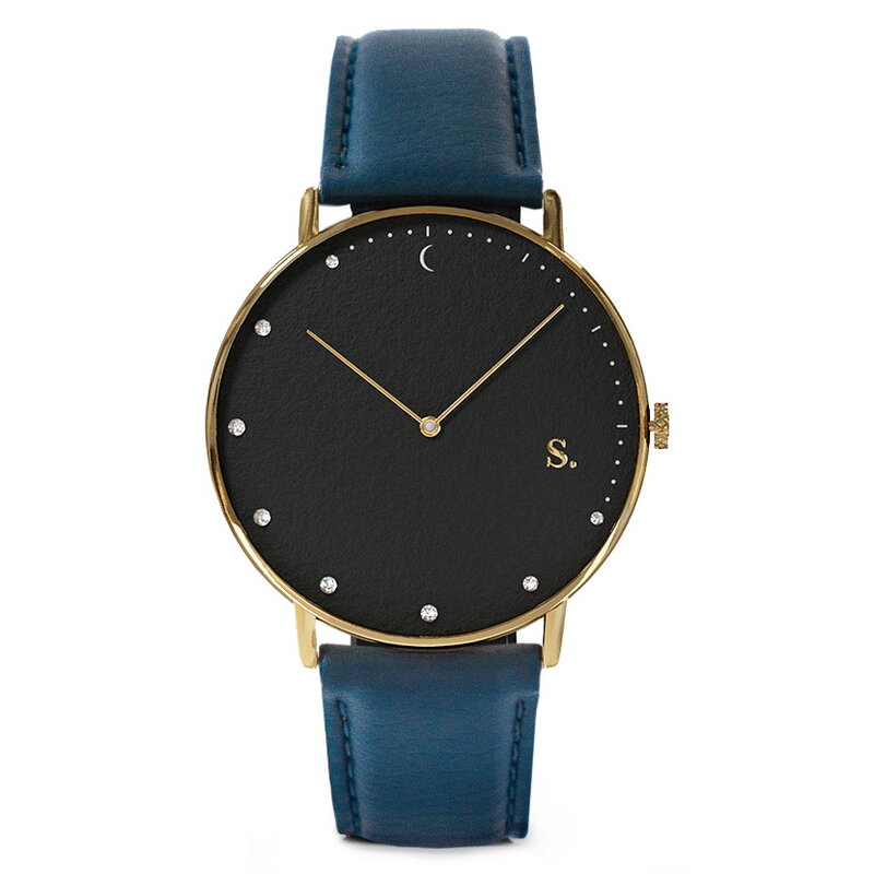 Sandell Bright Night Blue Vegan Horlogewatch.nl