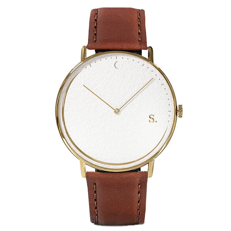 Sandell Day Signature - Brown Leather Horlogewatch.nl