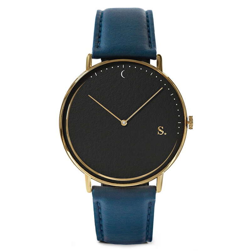 Sandell Night Signature Blue Vegan Horlogewatch.nl