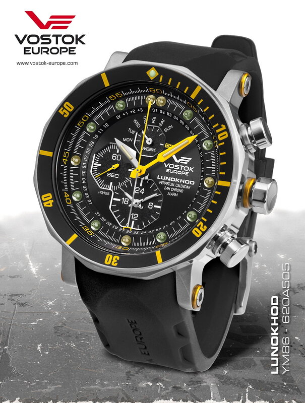 Vostok Europe Lunokhod 2 Multifunction YM86-620A505 Horlogewatch.nl