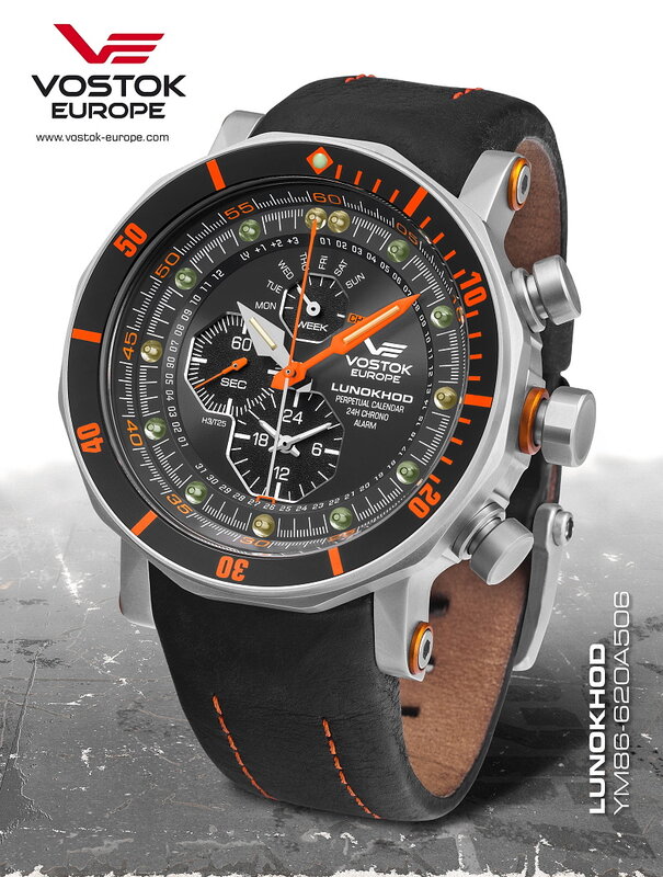 Vostok Europe Lunokhod 2 Multifunction YM86-6620A506 Horlogewatch.nl