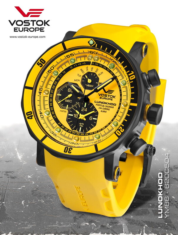 Vostok Europe Lunokhod 2 Multifunction YM86-620C504 Horlogewatch