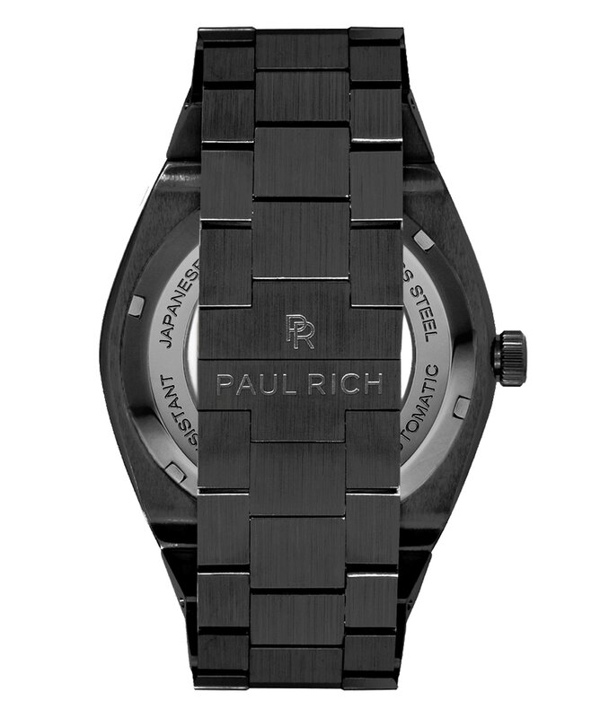 Paul Rich Star Dust Black Automatic Horlogewatch.nl