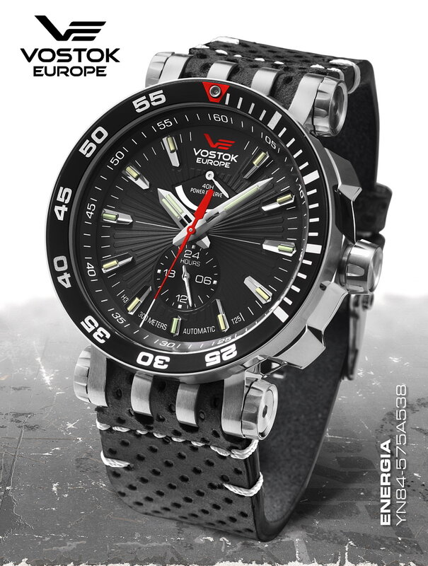 Vostok Europe Energia Rocket Automatic Power Reserve YN84-575A538 Horlogewatch.nl