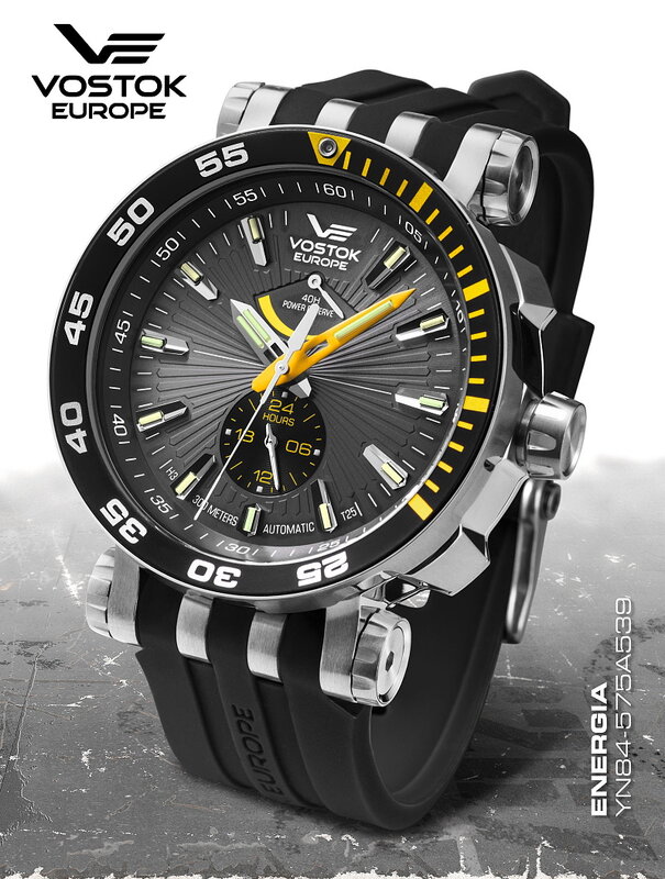 Vostok Europe Energia Rocket Automatic Power Reserve YN84-575A539 Horlogewatch.nl