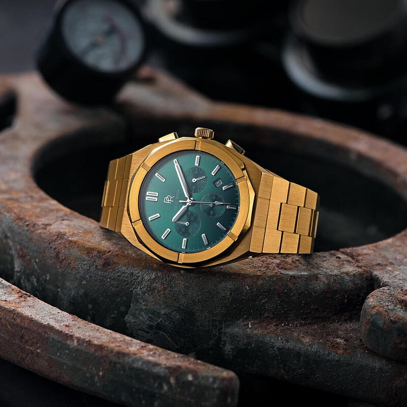 Paul Rich Motorsport Green Gold Steel