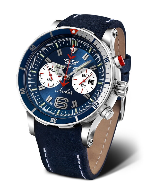 Vostok Europe Anchar Chronograph Quartz 6S21-510A583 Horlogewatch.nl