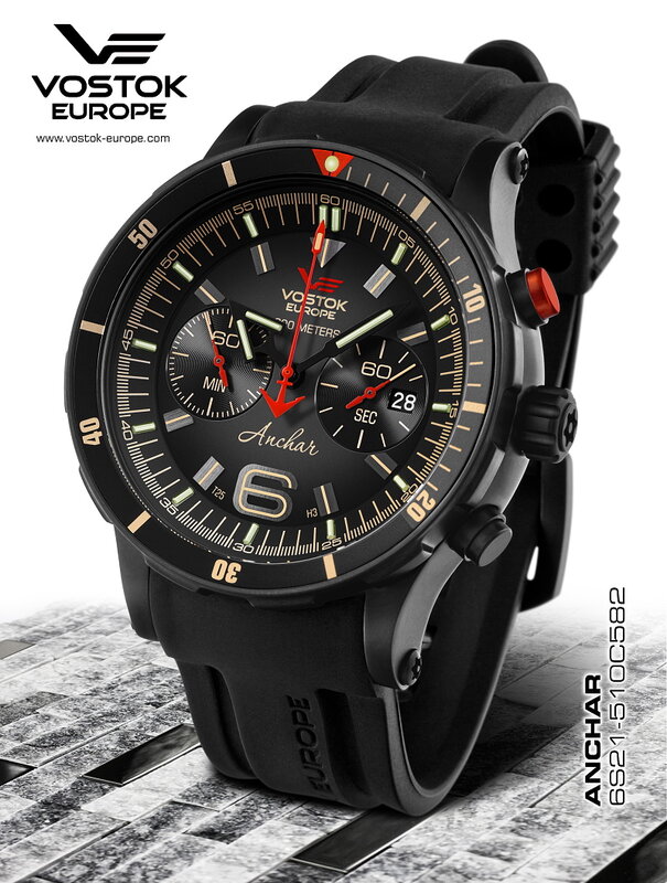 Vostok Europe Anchar Chronograph Quartz 6S21-510C582 Horlogewatch.nl