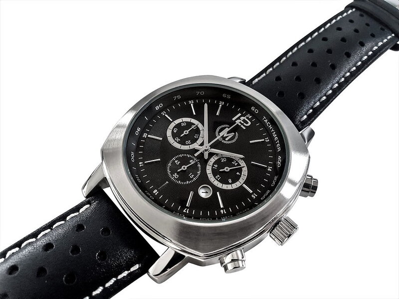 Marchand Grandsport Chronograph Black Strap Horlogewatch.nl