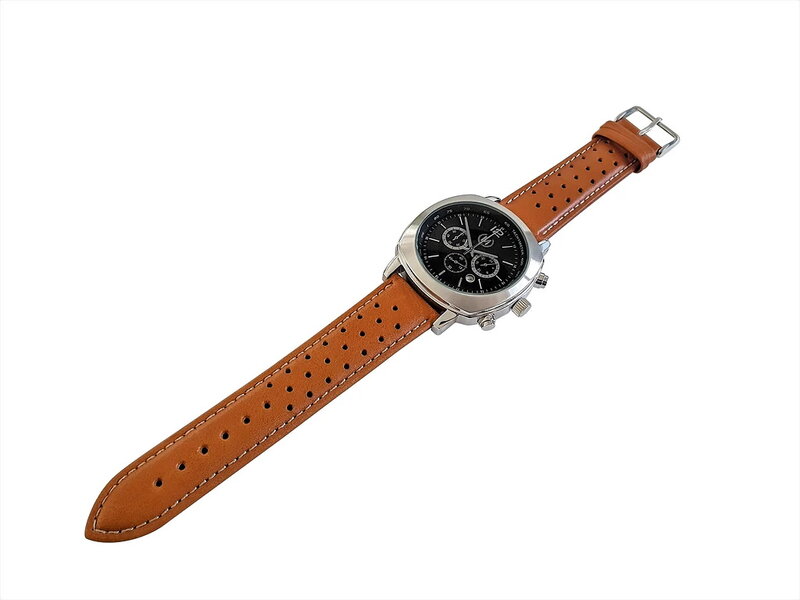 Marchand Grandsport Chronograph Tan Strap Horlogewatch.nl