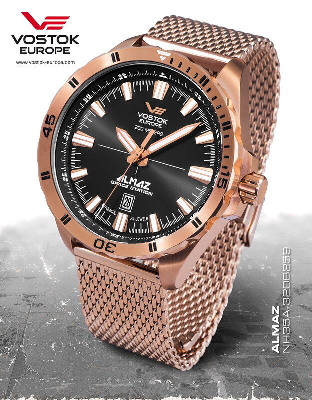 Vostok Europe Almaz Automatic NH35A-320B259-B Horlogewatch.nl