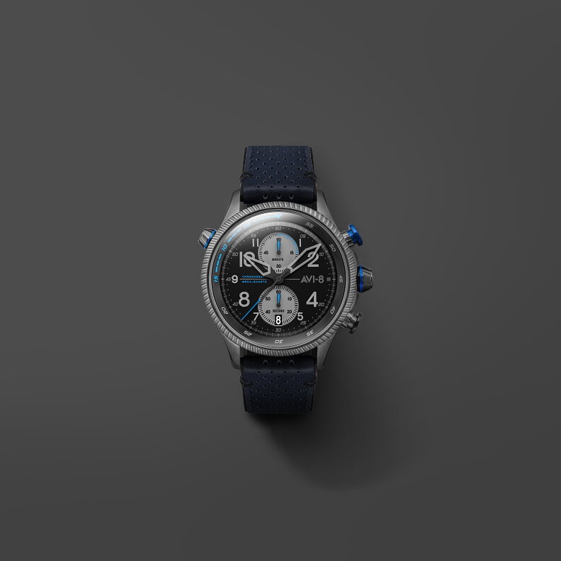 AVI-8 Hawker Hunter AV-4080-02 Duke Chronograph Colerne Horlogewatch.nl