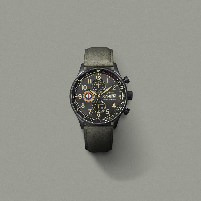 AVI-8 Hawker Hurricane Dark Earth AV-4011-0E Horlogewatch.nl