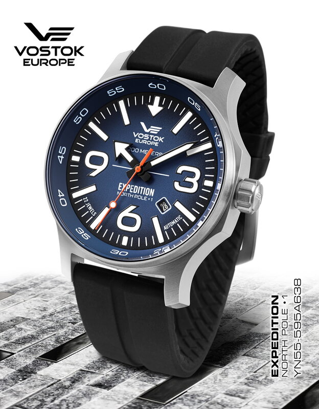 Vostok Europe Expedition North Pole 1 Automatic YN55-595A638 Horlogewatch.nl