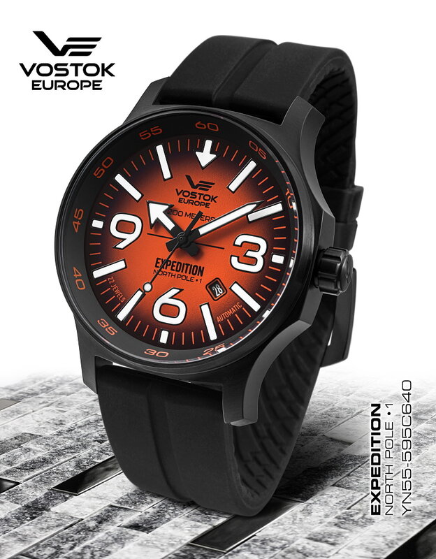 Vostok Europe Expedition North Pole 1 Automatic YN55-595C640 Horlogewatch.nl