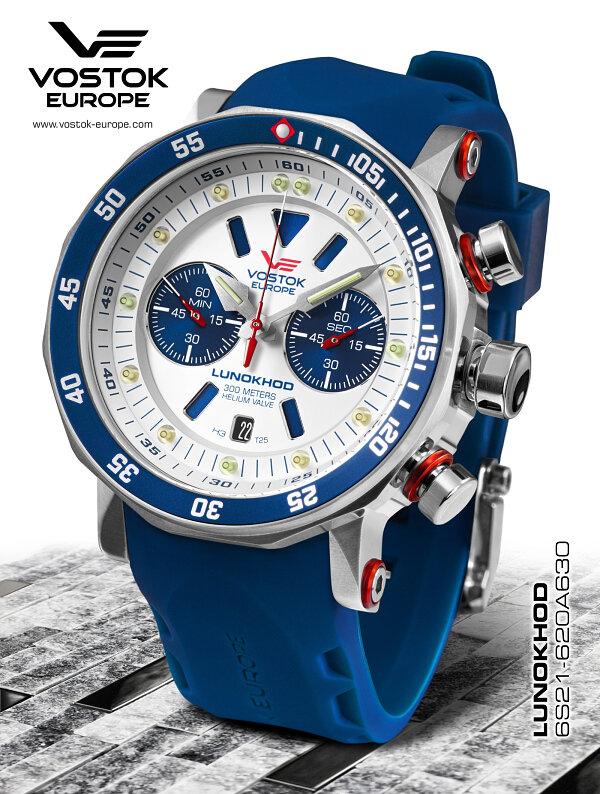 Vostok Europe Lunokhod 2 Grand Chrono 6S21-620A630 Horlogewatch.nl