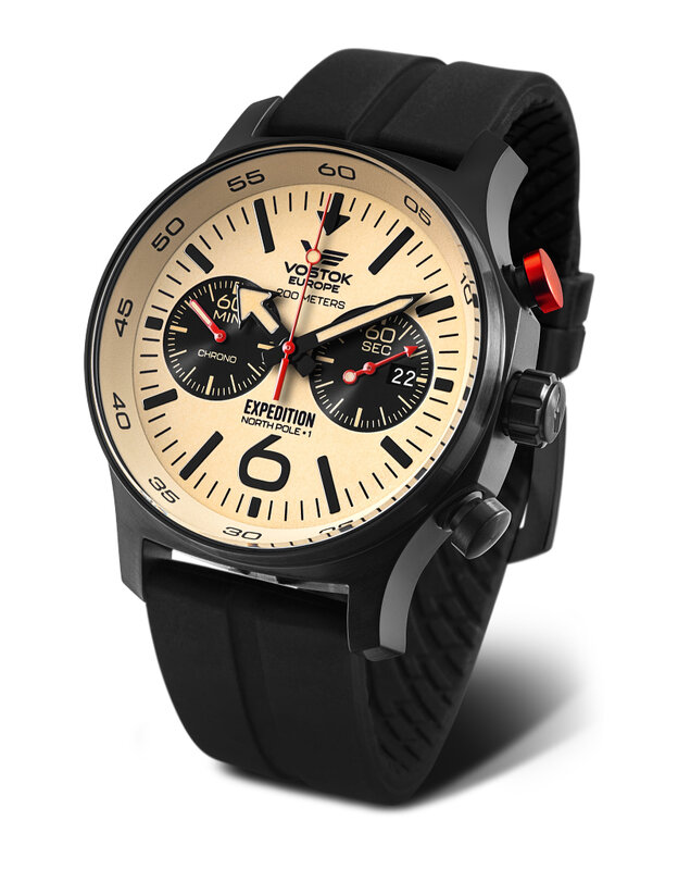 Vostok Europe Expedition North Pole 1 Chronograph 6S21-595C644 Horlogewatch.nl