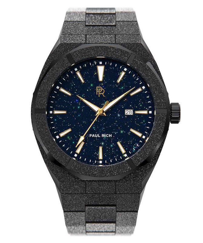 Paul Rich Frosted Star Dust Black Automatic 42mm Horlogewatch image_link