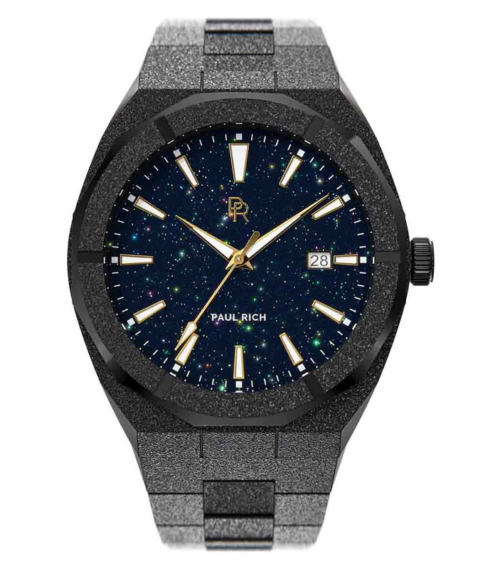 Paul Rich Frosted Star Dust Black Automatic 45mm Horlogewatch image_link