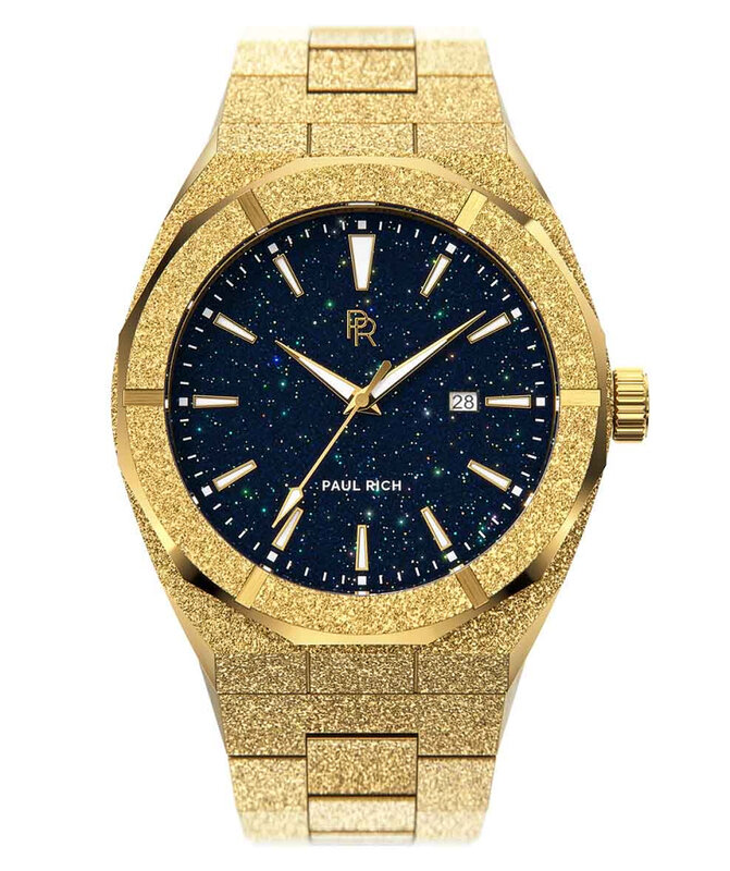 Paul Rich Frosted Star Dust Gold Automatic 42mm Horlogewatch image_link