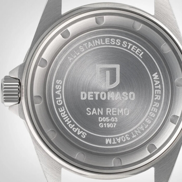 Detomaso San Remo Diver Automatic Silver D05-03-01