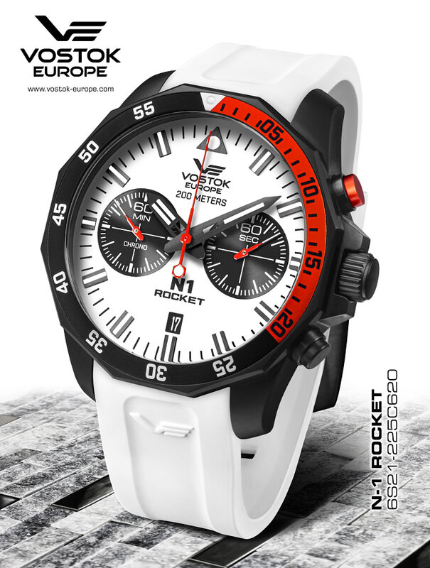 Vostok Europe Rocket N1 Chronograph 6S21-225C620 Horlogewatchnl