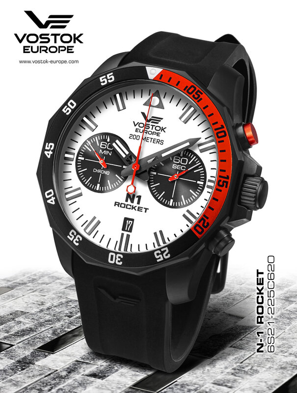 Vostok Europe Rocket N1 Chronograph 6S21-225C620 Horlogewatchnl