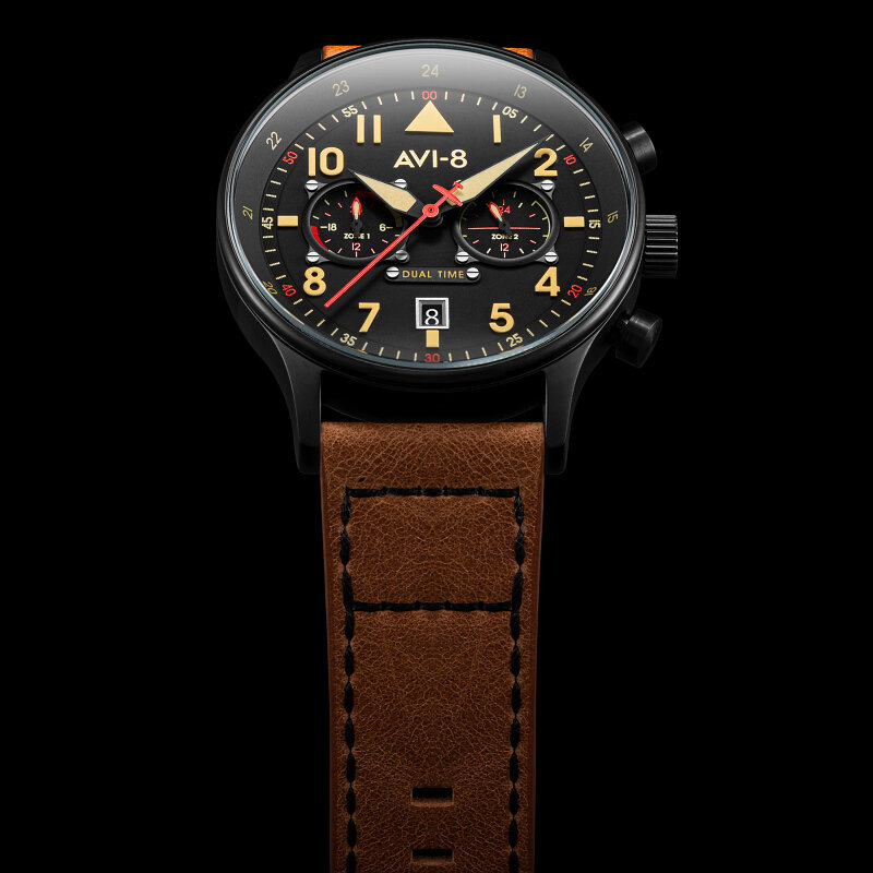 AVI-8 Hawker Hurricane AV-4088-03 Carey Dual Time Debden Horlogewatch