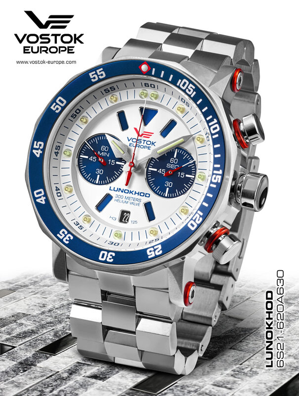 Vostok Europe Lunokhod 2 Grand Chrono 6S21-620A630B Horlogewatch