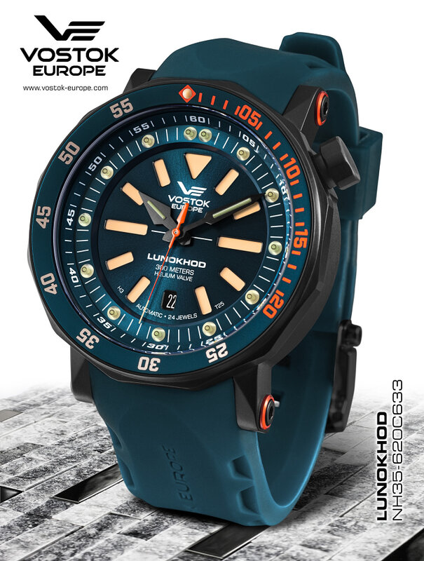 Vostok Europe Lunokhod 2 Automatic NH35A-​620C633 Horlogewatch