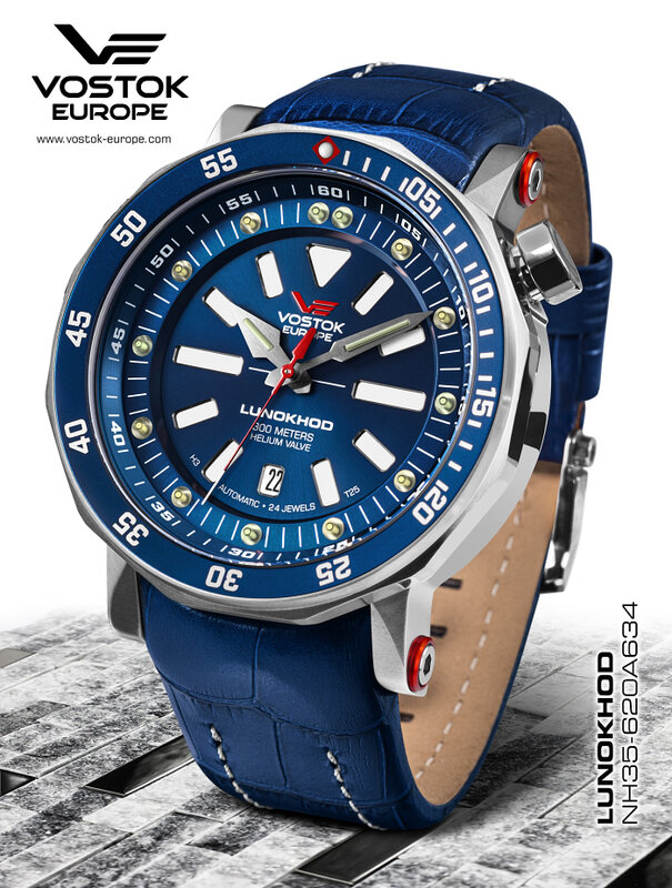 Vostok Europe Lunokhod 2 Automatic NH35A-​6620A634 Horlogewatch