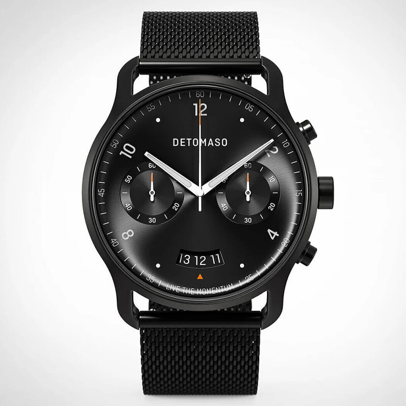 Detomaso Sorpasso Chronograph Limited Edition Black Night D02-13-11 Horlogewatch_image_link