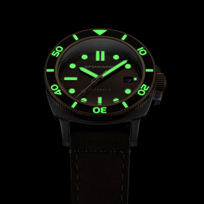 Spinnaker Hull Diver SP-5088-03 Alligator Green Horlogewatch