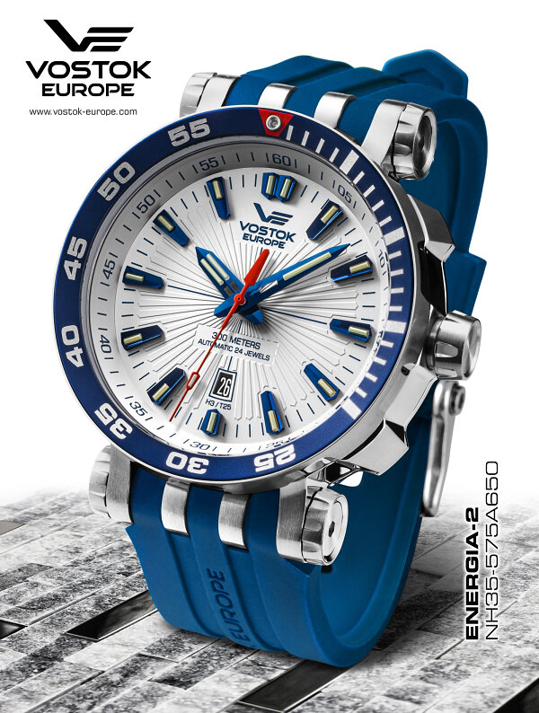 Vostok Europe Energia Rocket Automatic NH35A-575A650 Horlogewatch