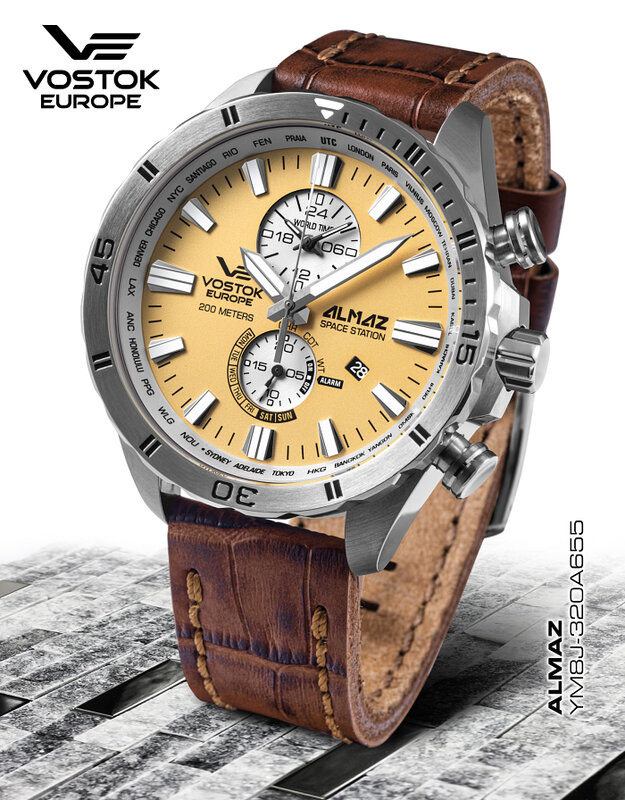 Vostok Europe Almaz Multifunction YM8J-​320A655 Horlogewatch