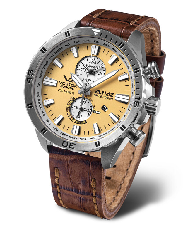 Vostok Europe Almaz Multifunction YM8J-​320A655 Horlogewatch_image_link