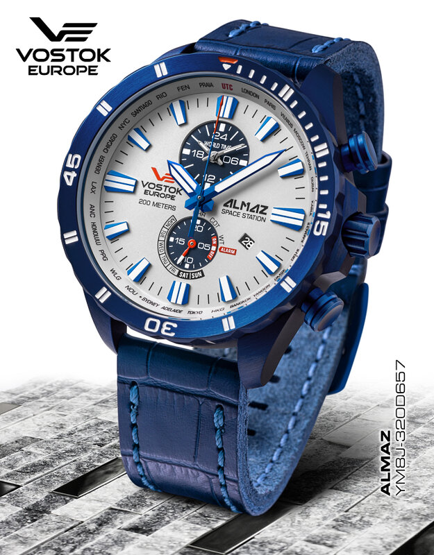 Vostok Europe Almaz Multifunction YM8J-​320D657 Horlogewatch