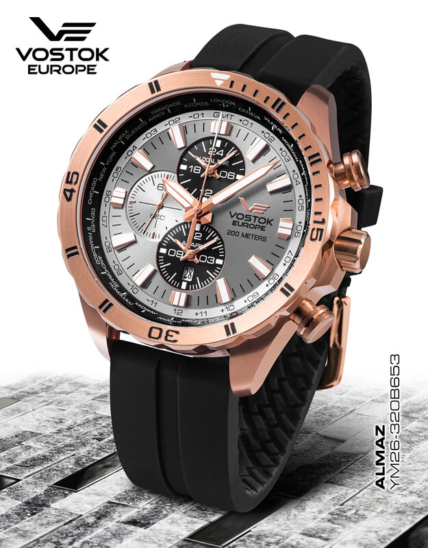 Vostok Europe Almaz Multifunction YM26-​320B653 Horlogewatch