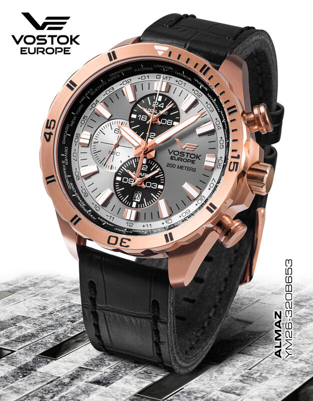 Vostok Europe Almaz Multifunction YM26-​320B653 Horlogewatch