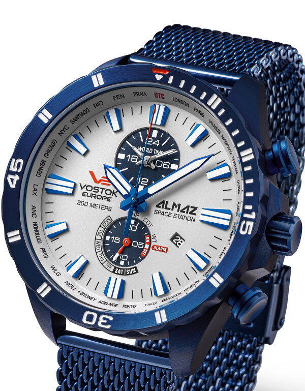 Vostok Europe Almaz Multifunction YM8J-​320D657B Horlogewatch