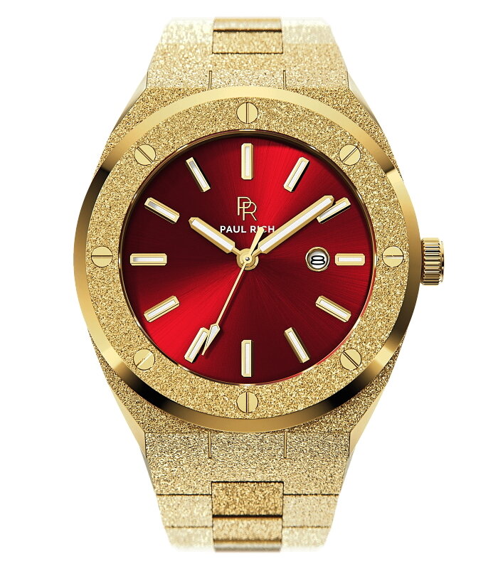 Paul Rich Frosted Sultan&#039;s Ruby 45 mm Horlogewatch