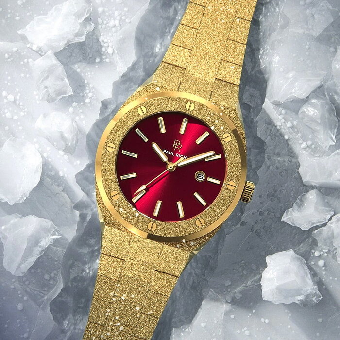 Paul Rich Frosted Sultan&#039;s Ruby 45 mm Horlogewatch