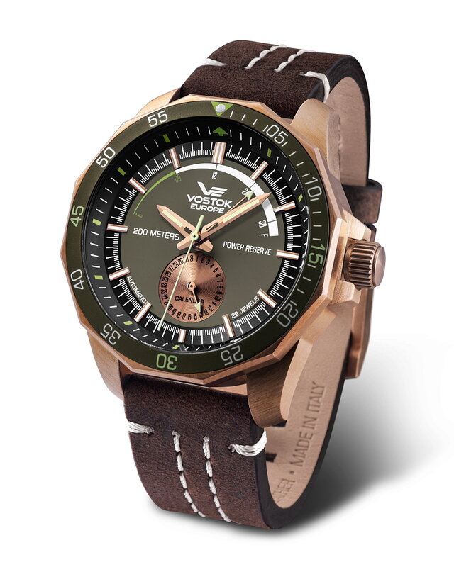 Vostok Europe Rocket N1 Automatic Power Reserve Bronze NE57-225O565 Horlogewatch