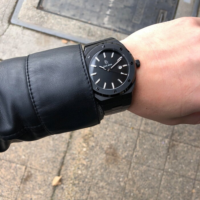 Paul Rich Barons Black 45 mm Horlogewatch