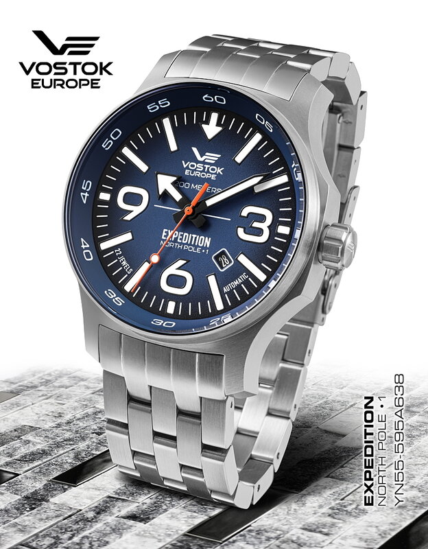 Vostok Europe Expedition North Pole 1 Automatic YN55-595A638B Horlogewatch