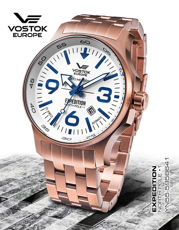 Vostok Europe Expedition North Pole 1 Automatic YN55 595B641 Horlogewatch Official dealer