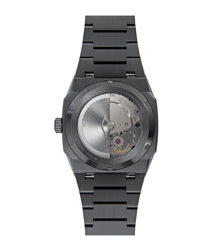 Paul Rich Black Moon Steel Automatic Elements Horlogewatch