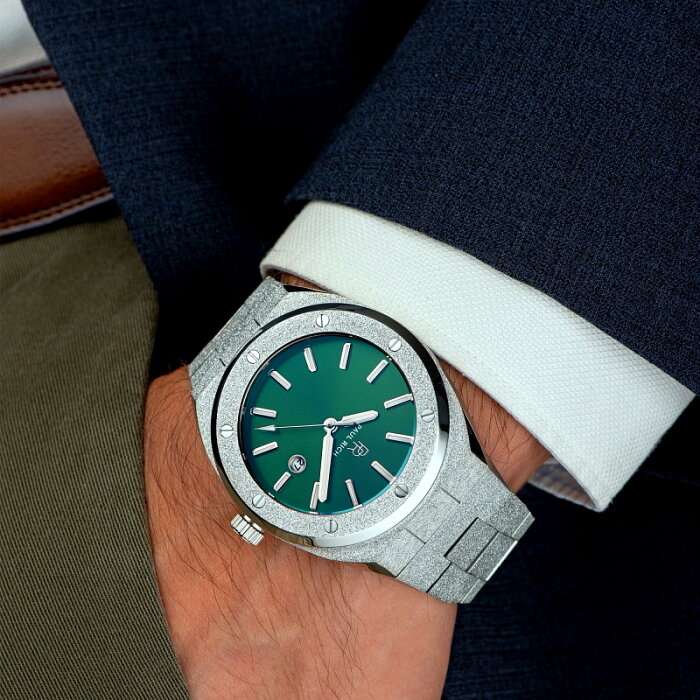 Paul Rich Frosted Emperors Emerald 45 mm Horlogewatch